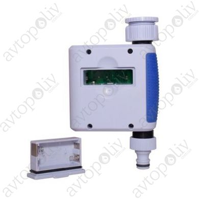 Електронний електромагнітний таймер Aqualin 21055 для поливу з РК екраном