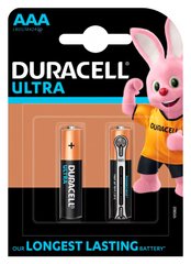 Батарейки Duracell Ultra AAA MX2400 LR03 - 2 шт.
