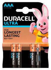 Батарейки Duracell Ultra AAA MX2400 LR03 - 4 шт.