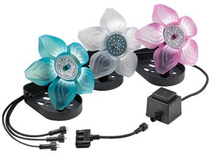 Комплект підсвітки для ставків FLOWER LED LIGHT KIT 3X (LLF003E)