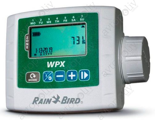 Автономный контроллер управления Rain Bird WPХ-1 на 1 зону полива