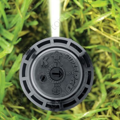 Роторный дождеватель K-Rain SUPER PRO 12 3/4" H=30 см, R=8-15 м, S=40-360&deg;