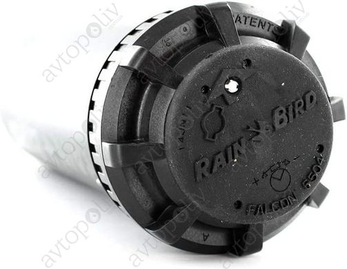Зрошувач роторний Rain Bird 6504-FC H = 10см, SAM клапан, R = 11,9 м -19,8 м. сектор 360°