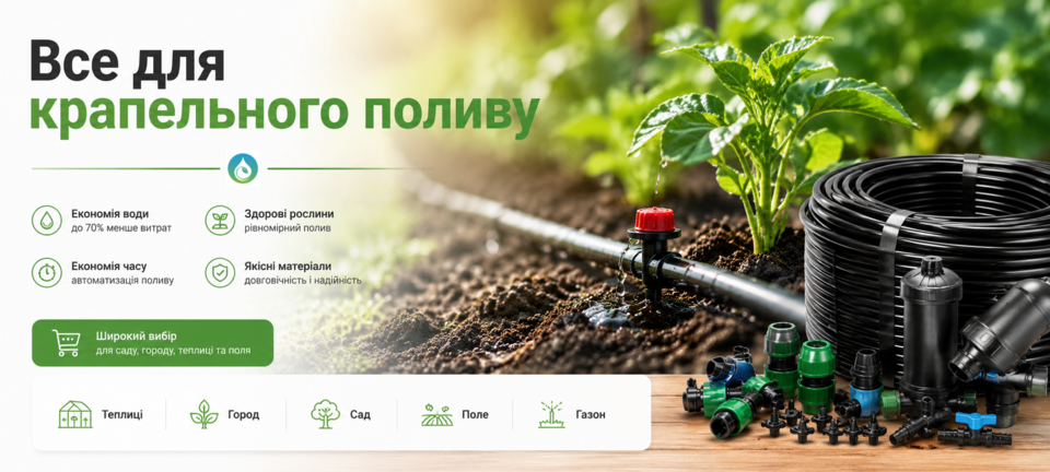 Все для капельного полива