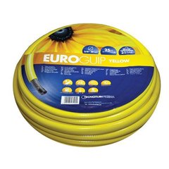 Шланг садовий Tecnotubi Euro Guip Yellow для поливу діаметр 1/2 ", довжина 20 м (EGY 1/2 20)
