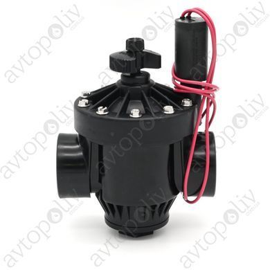 Електромагнітний клапан 24V, Hunter PGV-151-B з регулятором потоку, 1 1/2"ВР