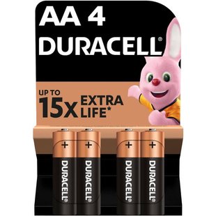 Батарейки Duracell AA MN1500 LR06 - 4 шт.