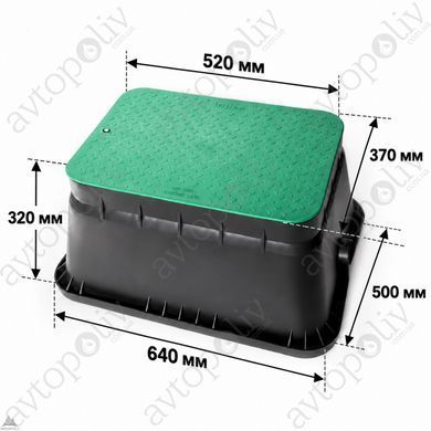 Клапанный бокс Irritec Jumbo 64х50х32 см