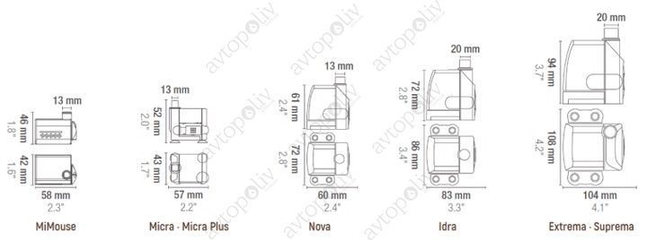 Универсальная циркуляционная помпа SICCE NOVA 800 л/ч (PRN100)