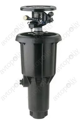 Зрошувач роторний Rain Bird 900-E60 ел.магнітний клапан, регулятор тиску, SAM клапан.R = 19.2-29.6 м