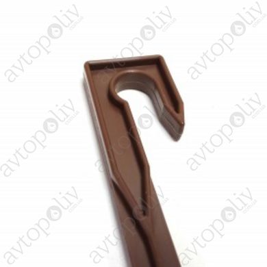 Шпилька-держатель (коричневый) (1015) для капельной трубы 16 мм