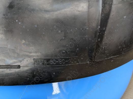Вертикальний гідроакумулятор SantehPlast на 100 літрів  VT 100.12.D9