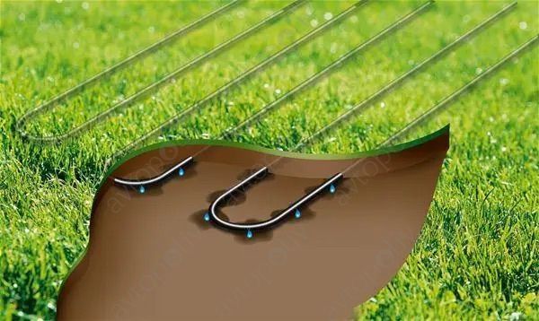 Підземна крапельна трубка Irritec RootGuard D16 мм, L33 см, Q2.1 л/год