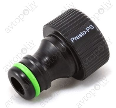 Фитинг Presto-PS адаптер под коннектор с внутренней резьбой 1/2 дюйма (4013)