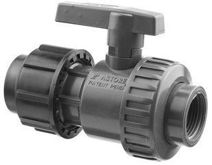 Кран шаровой Astore (1V30563000H) с муфтовым соединением 2" ВР, 63 мм, 16 бар