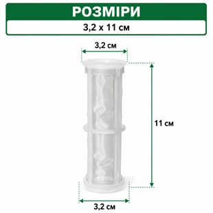 Змінний сітчастий картридж (RBY-200MX) для фільтрів Rain Bird RBY з редуктором тиску