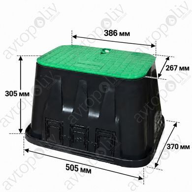 Клапанний бокс Rain Bird Standart (VBA02674) 50.5х37х30.5 см