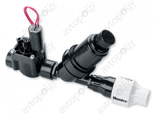 Пусковий комплект Hunter PCZ-101-25, клапан PGV 1 "+ фільтр HFR-3/4, 1,7 Bar