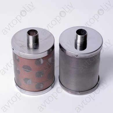 Донный фильтр из нержавейки 1 1/4" х 110 х 250 (4 м&sup3;/ч)
