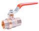 Кран шаровый FADO New PN40 25 1" ВВ ручка (KBR3)