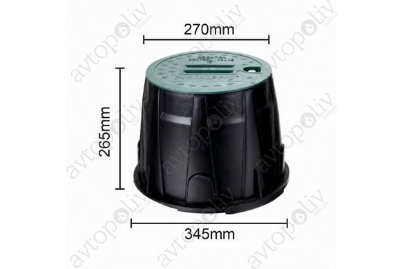 Клапанний бокс Presto-PS &laquo;Large&raquo; (D270, D345, H265 мм)